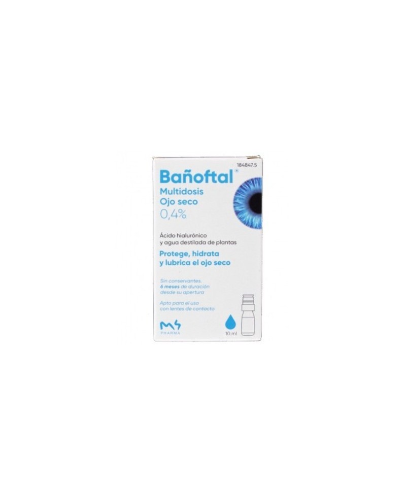 BAÑOFTAL MULTIDOSIS OJO SECO 0.4% 10 ML